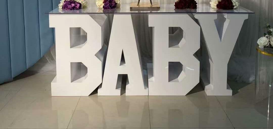 Baby Letter Display